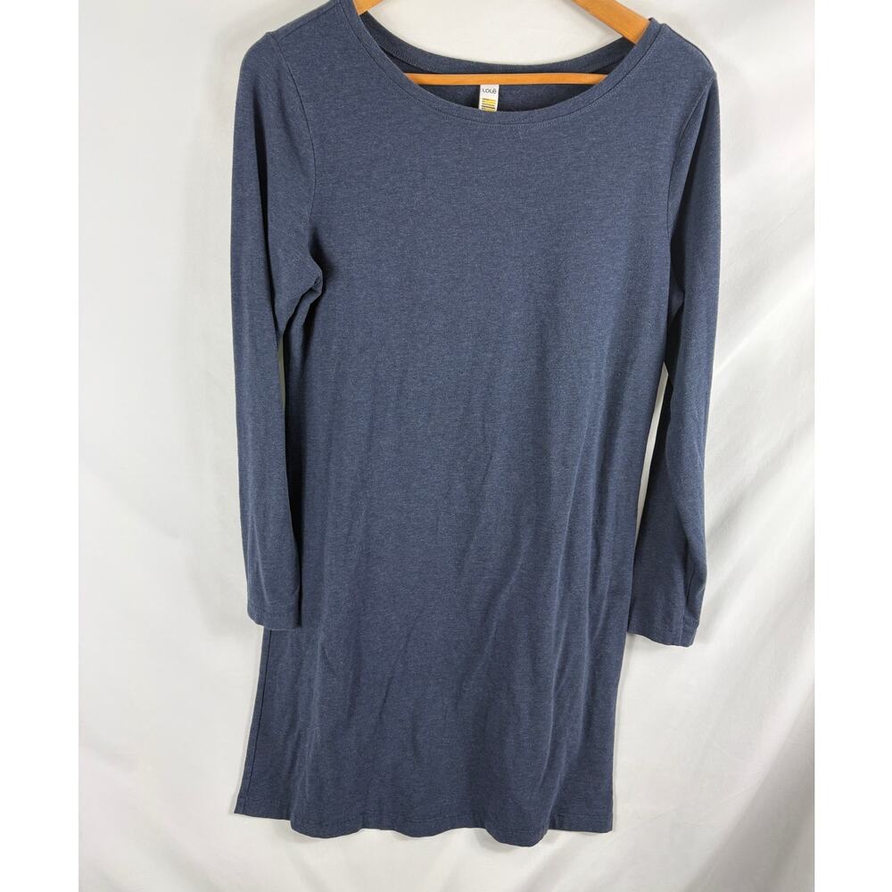 Lole Long Sleeve Tshirt Dress Blue Size Large